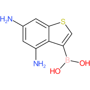 4,6-diaminobenzothiophene-3-boronic acid