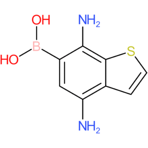 (4,7-diamino-1-benzothiophen-6-yl)boronic acid