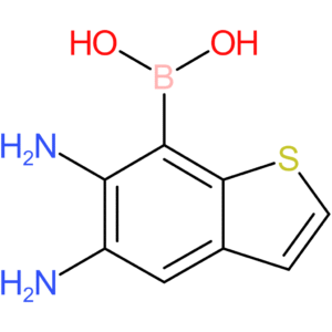 (5,6-diamino-1-benzothiophen-7-yl)boronic acid