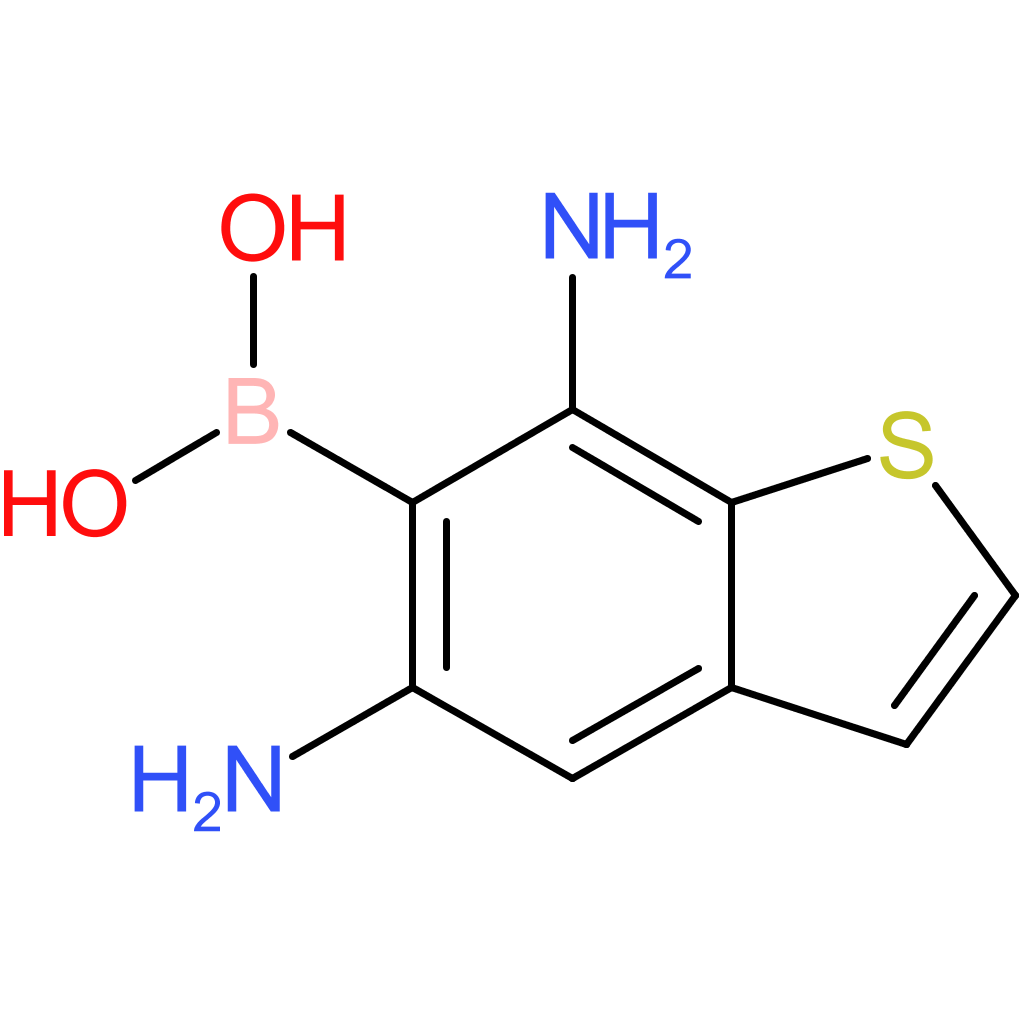 5,7-diaminobenzothiophene-6-boronic acid