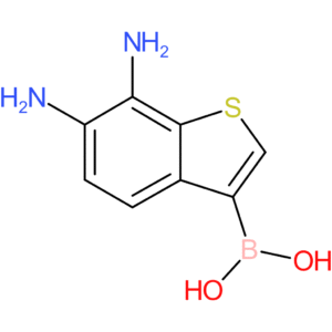 (6,7-diamino-1-benzothiophen-3-yl)boronic acid