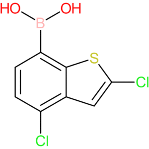 (2,4-dichloro-1-benzothiophen-7-yl)boronic acid