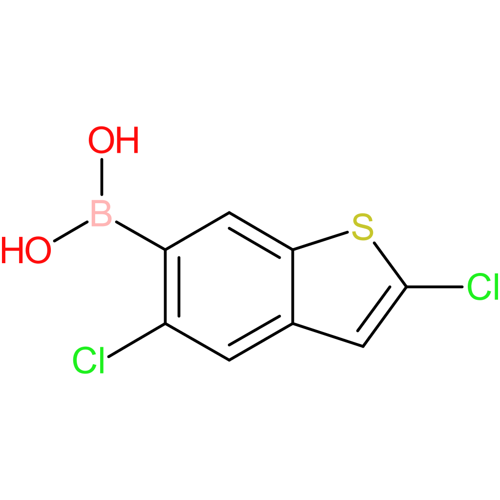 (2,5-dichloro-1-benzothiophen-6-yl)boronic acid