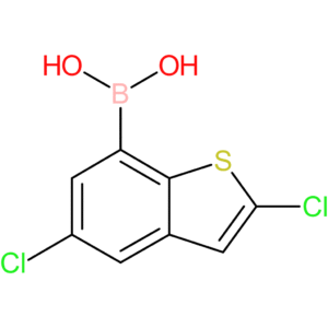 (2,5-dichloro-1-benzothiophen-7-yl)boronic acid