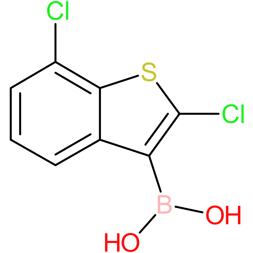 (2,7-dichloro-1-benzothiophen-3-yl)boronic acid