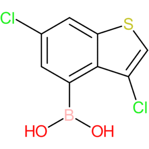 (3,6-dichloro-1-benzothiophen-4-yl)boronic acid
