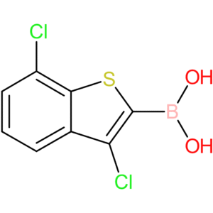 (3,7-dichloro-1-benzothiophen-2-yl)boronic acid