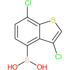 (3,7-dichloro-1-benzothiophen-4-yl)boronic acid
