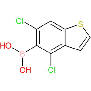 (4,6-dichloro-1-benzothiophen-5-yl)boronic acid