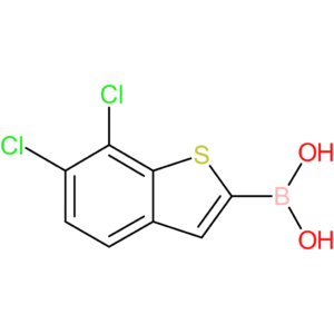 (6,7-dichloro-1-benzothiophen-2-yl)boronic acid