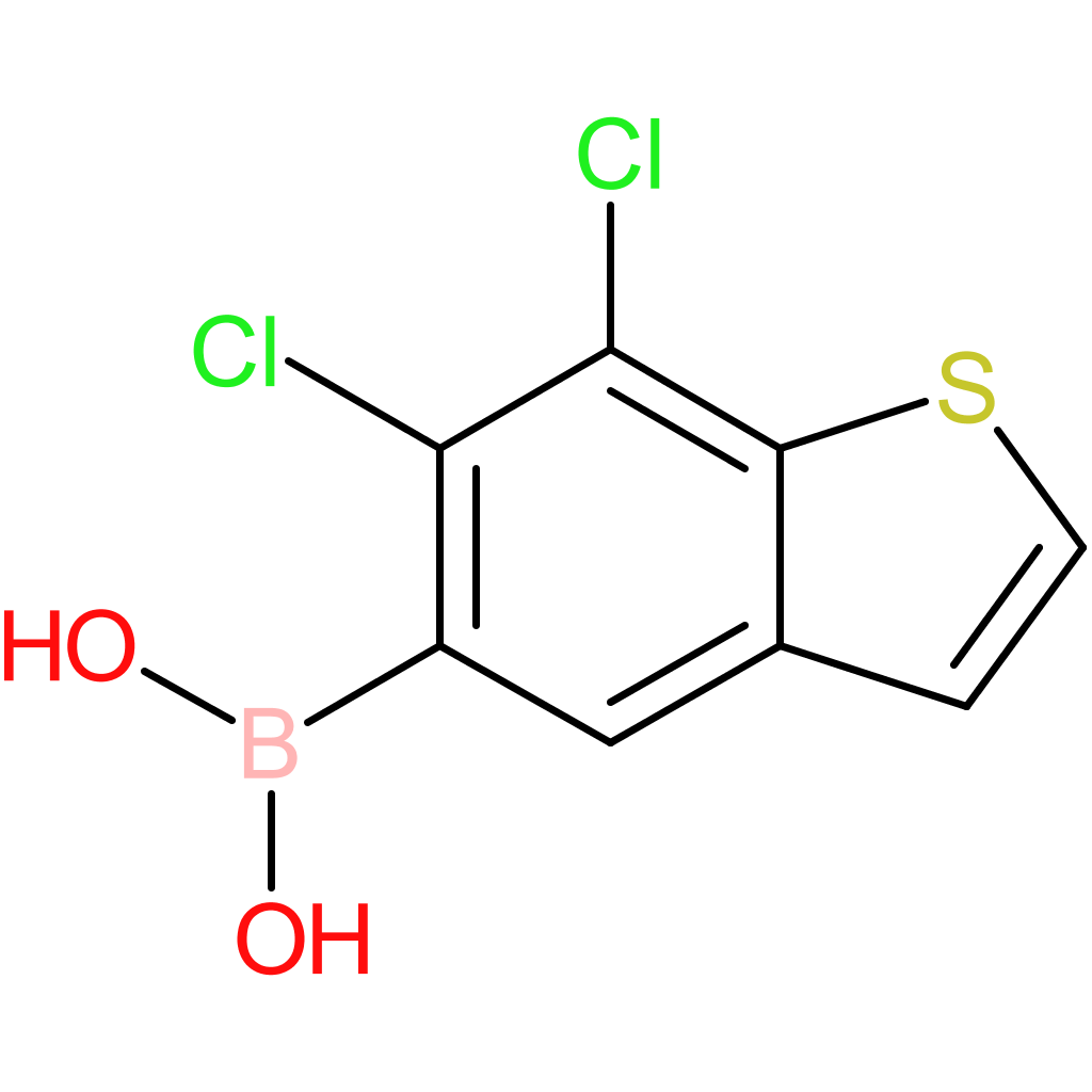 (6,7-dichloro-1-benzothiophen-5-yl)boronic acid