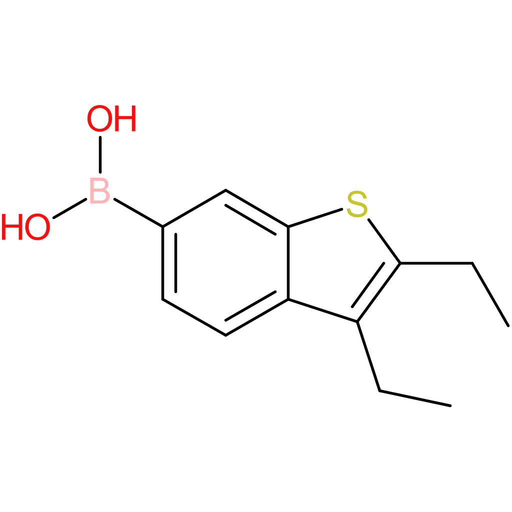 2,3-diethylbenzothiophene-6-boronic acid