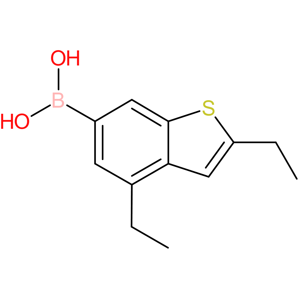 2,4-diethylbenzothiophene-6-boronic acid