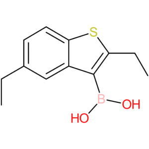 2,5-diethylbenzothiophene-3-boronic acid