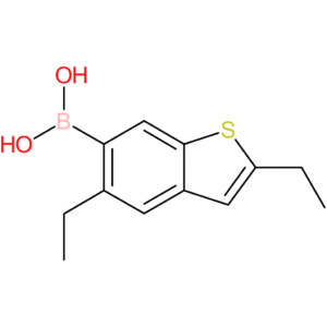 2,5-diethylbenzothiophene-6-boronic acid