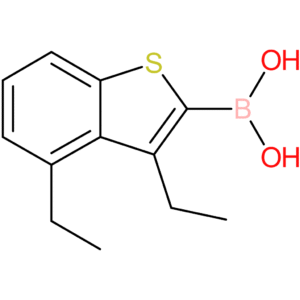 3,4-diethylbenzothiophene-2-boronic acid