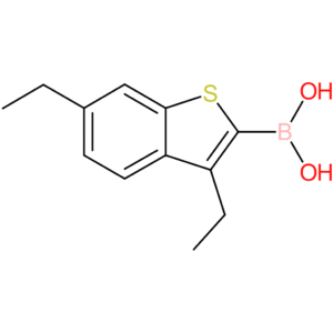 3,6-diethylbenzothiophene-2-boronic acid