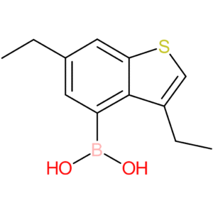 3,6-diethylbenzothiophene-4-boronic acid