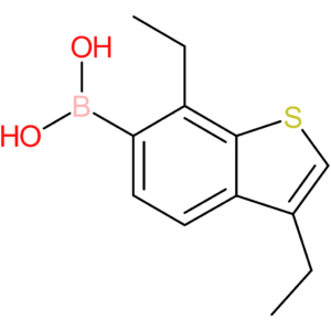 3,7-diethylbenzothiophene-6-boronic acid
