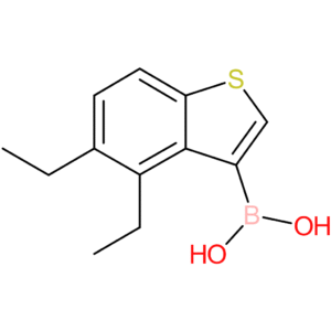 4,5-diethylbenzothiophene-3-boronic acid