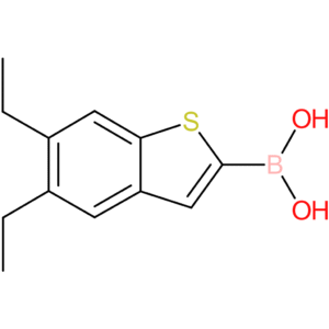 5,6-diethylbenzothiophene-2-boronic acid