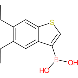5,6-diethylbenzothiophene-3-boronic acid