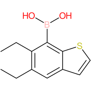 5,6-diethylbenzothiophene-7-boronic acid