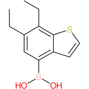 6,7-diethylbenzothiophene-4-boronic acid