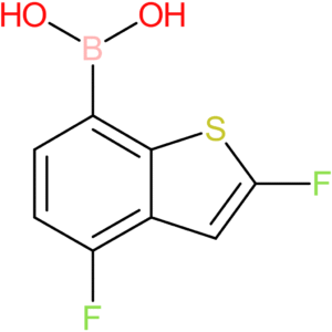(2,4-difluoro-1-benzothiophen-7-yl)boronic acid