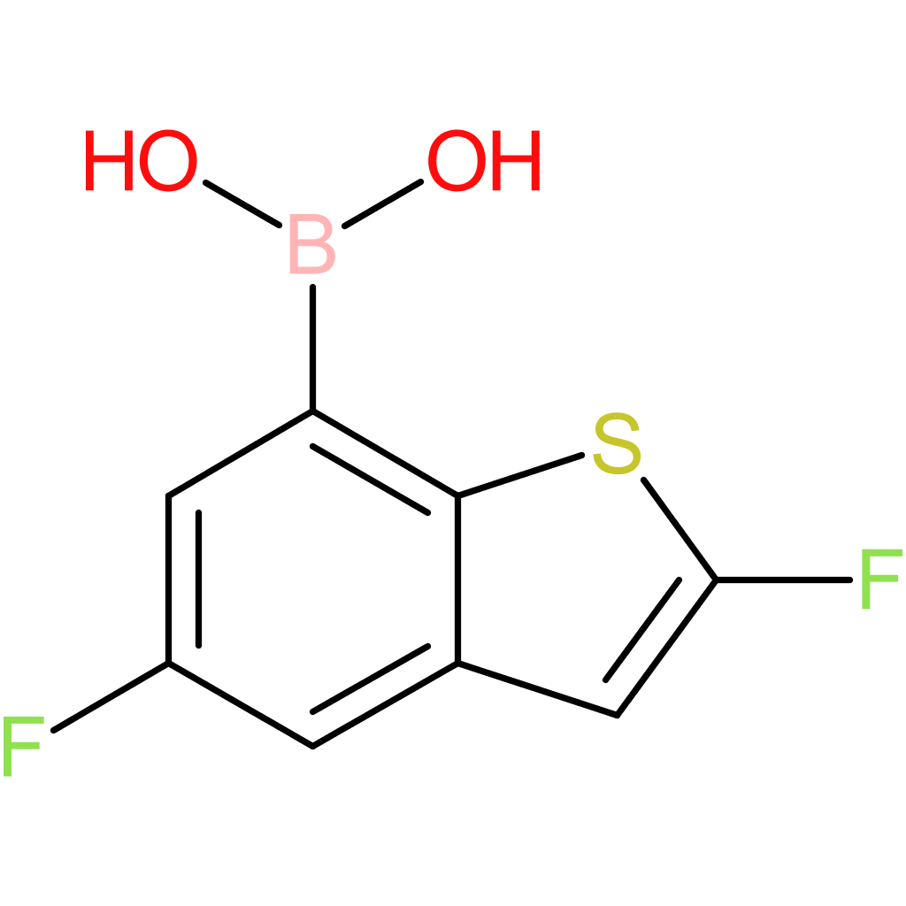 2,5-difluorobenzothiophene-7-boronic acid