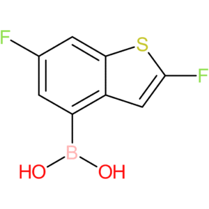 2,6-difluorobenzothiophene-4-boronic acid