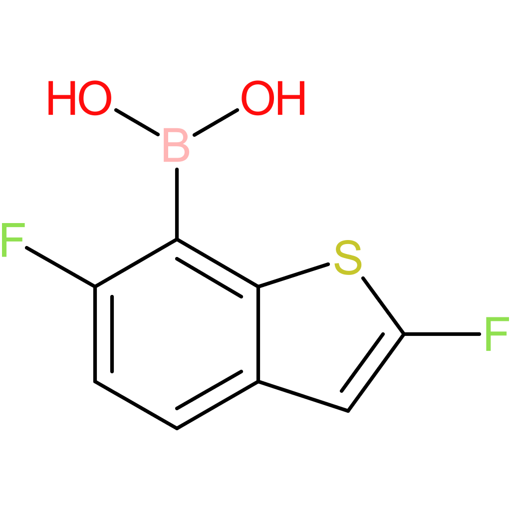 2,6-difluorobenzothiophene-7-boronic acid