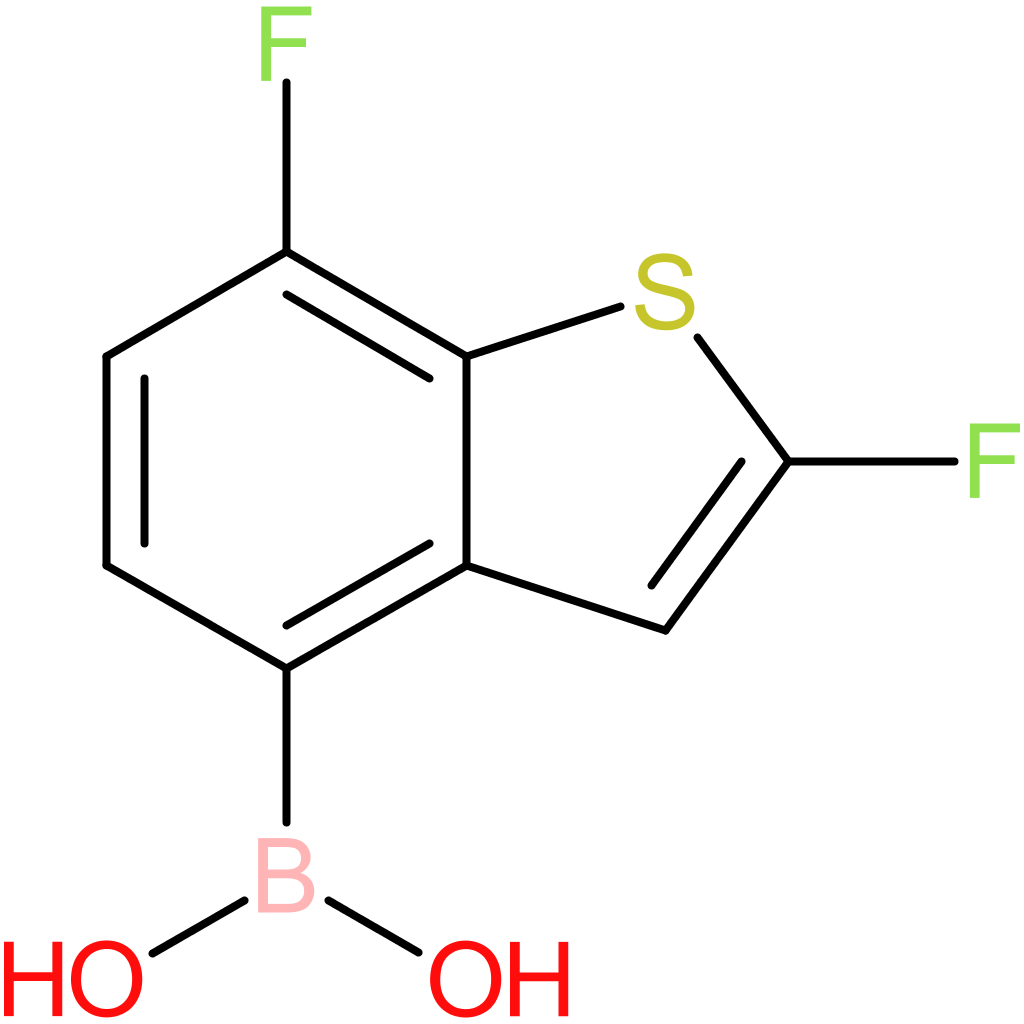 2,7-difluorobenzothiophene-4-boronic acid