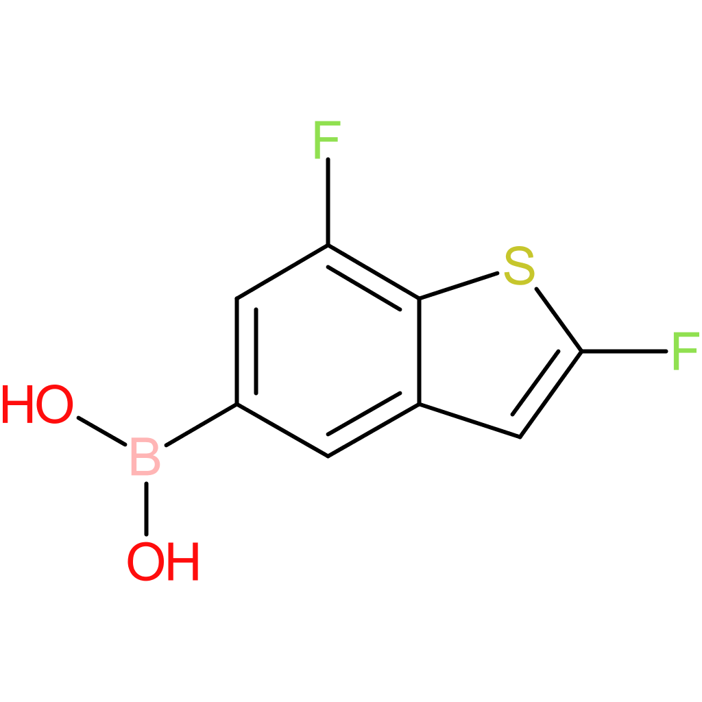 (2,7-difluoro-1-benzothiophen-5-yl)boronic acid