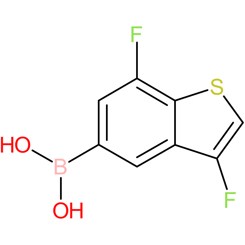 3,7-difluorobenzothiophene-5-boronic acid