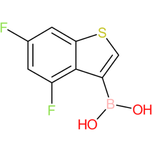 4,6-difluorobenzothiophene-3-boronic acid