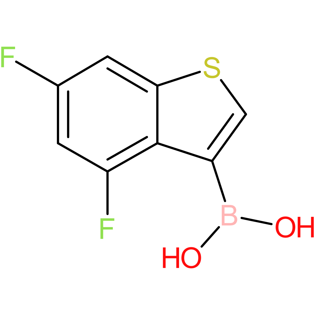 4,6-difluorobenzothiophene-3-boronic acid