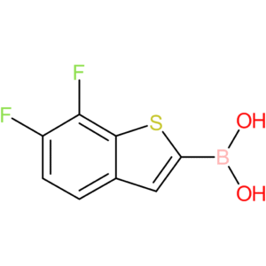 (6,7-difluoro-1-benzothiophen-2-yl)boronic acid