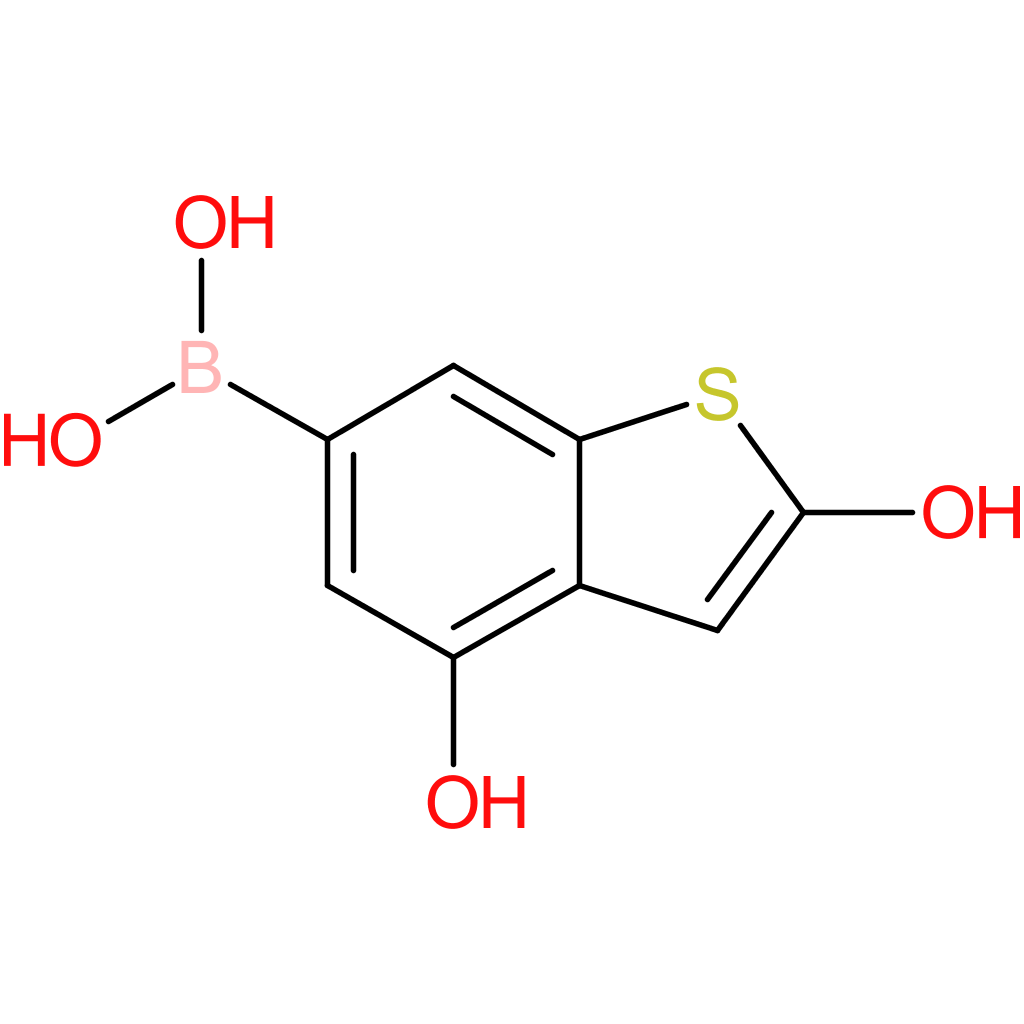 (2,4-dihydroxy-1-benzothiophen-6-yl)boronic acid