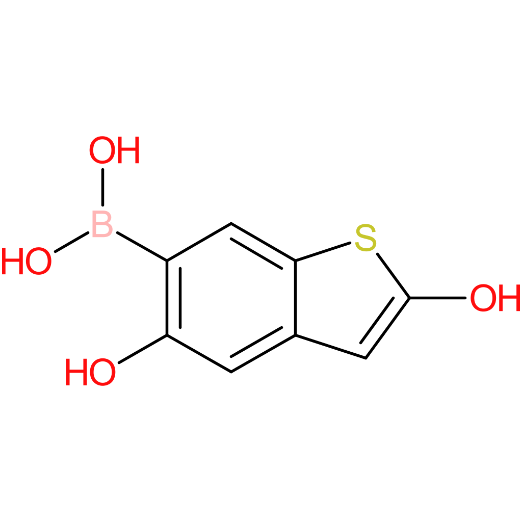 (2,5-dihydroxy-1-benzothiophen-6-yl)boronic acid