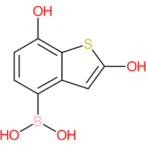 (2,7-dihydroxy-1-benzothiophen-4-yl)boronic acid