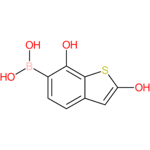 (2,7-dihydroxy-1-benzothiophen-6-yl)boronic acid
