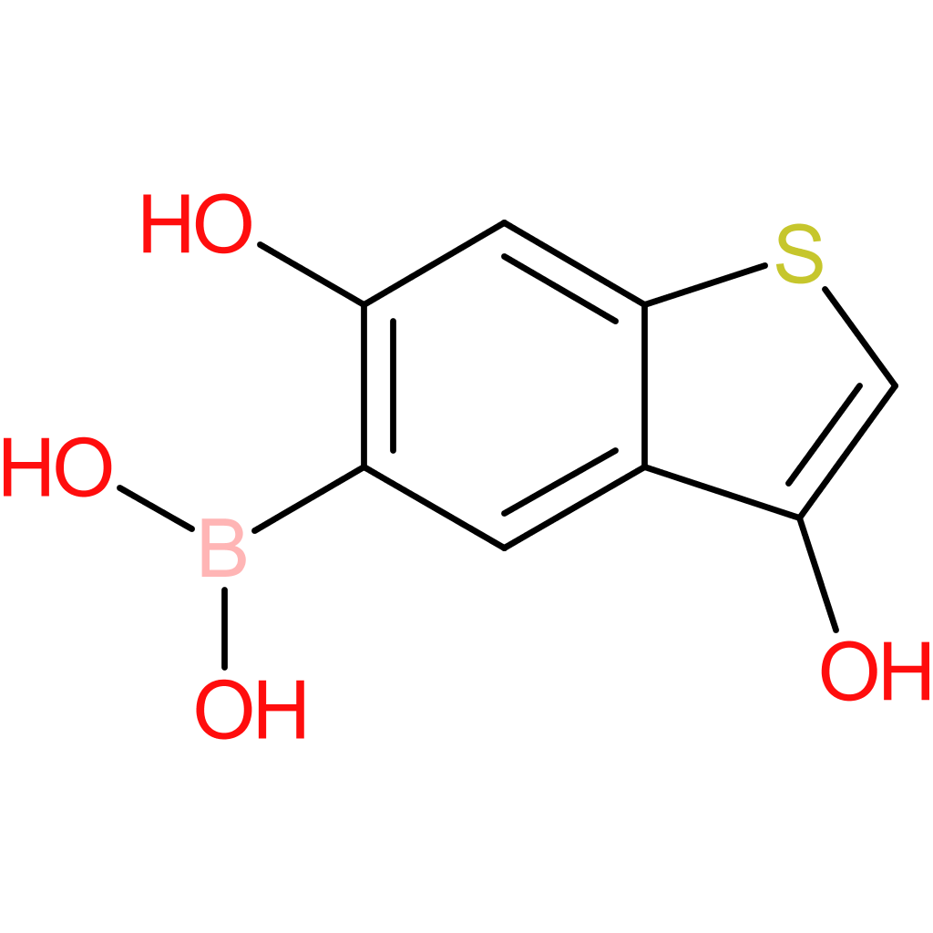 (3,6-dihydroxy-1-benzothiophen-5-yl)boronic acid