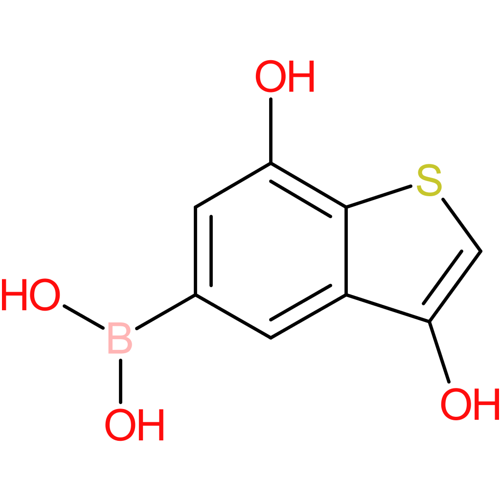 (3,7-dihydroxy-1-benzothiophen-5-yl)boronic acid