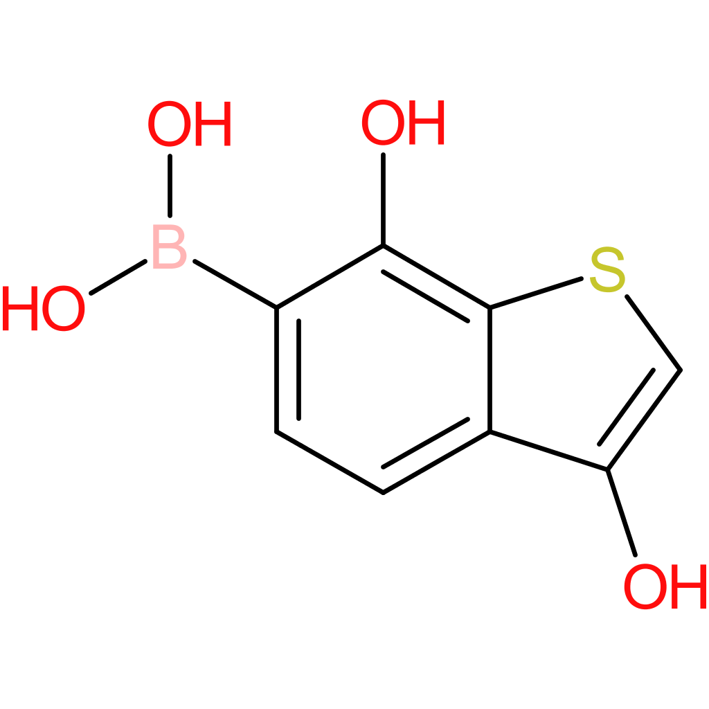 3,7-dihydroxybenzothiophene-6-boronic acid