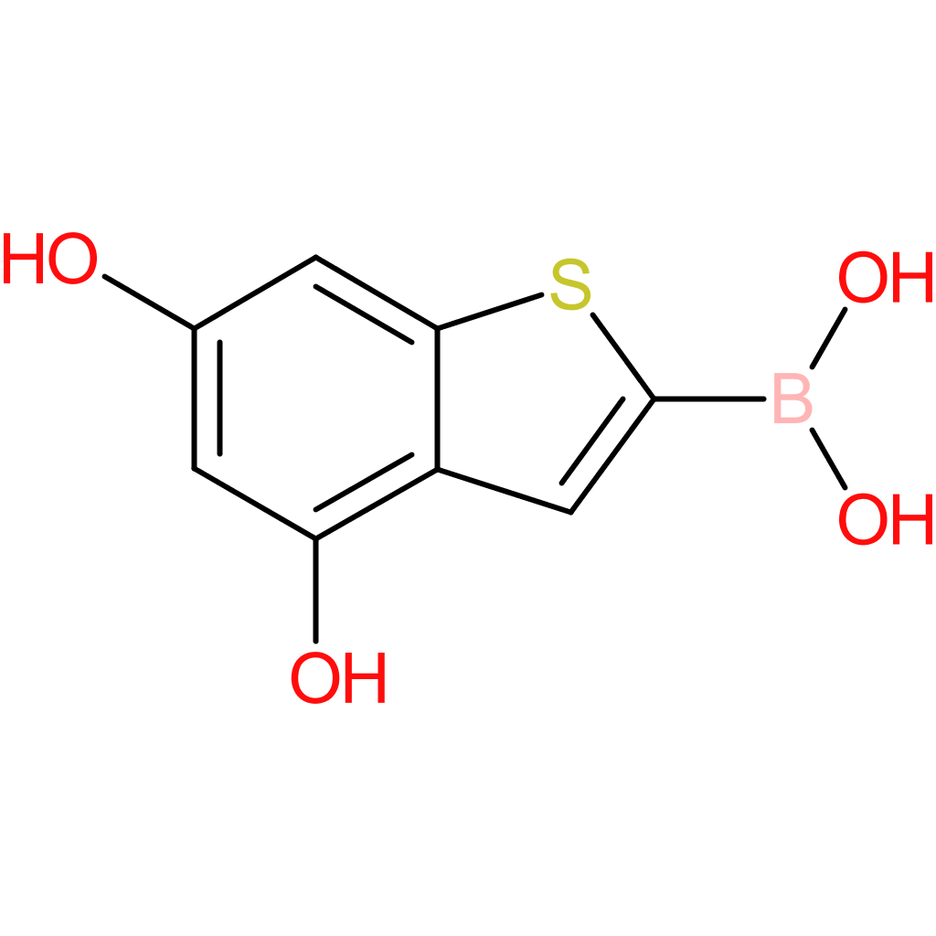 4,6-dihydroxybenzothiophene-2-boronic acid