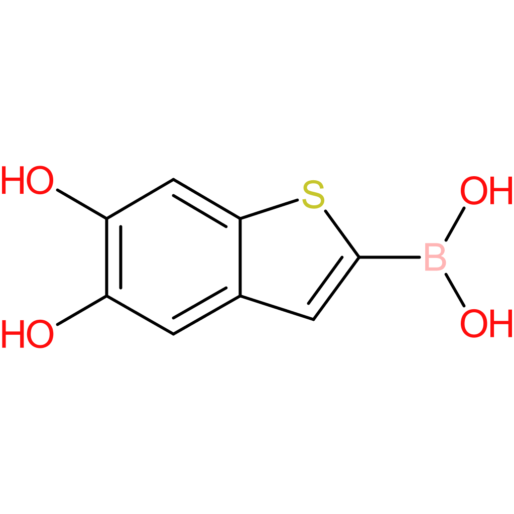 5,6-dihydroxybenzothiophene-2-boronic acid