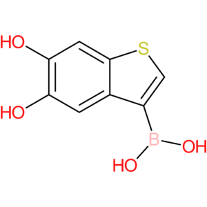 (5,6-dihydroxy-1-benzothiophen-3-yl)boronic acid