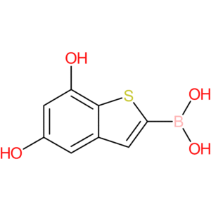 5,7-dihydroxybenzothiophene-2-boronic acid