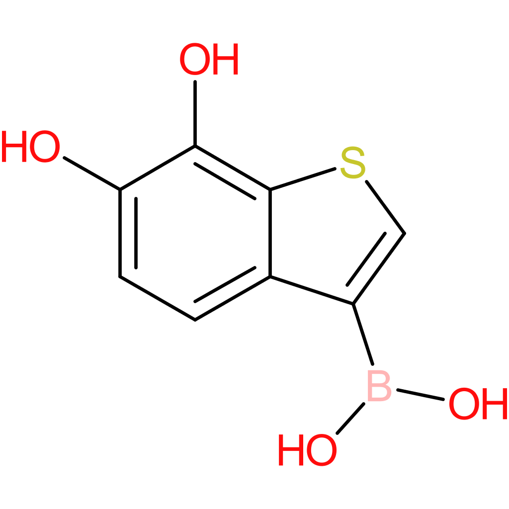 (6,7-dihydroxy-1-benzothiophen-3-yl)boronic acid